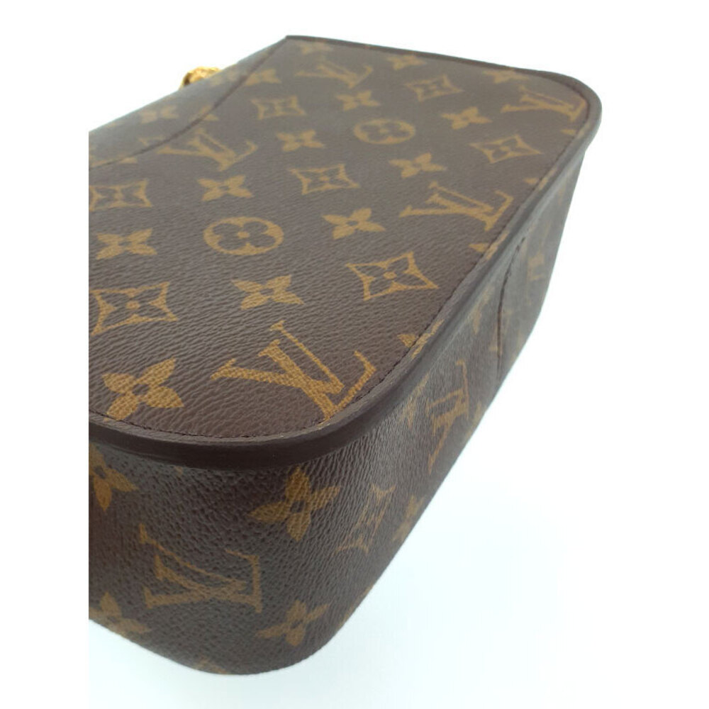 Louis Vuitton Monogram Leather Brown Passy Chain Shoulder Bag - Picture 4 of 8